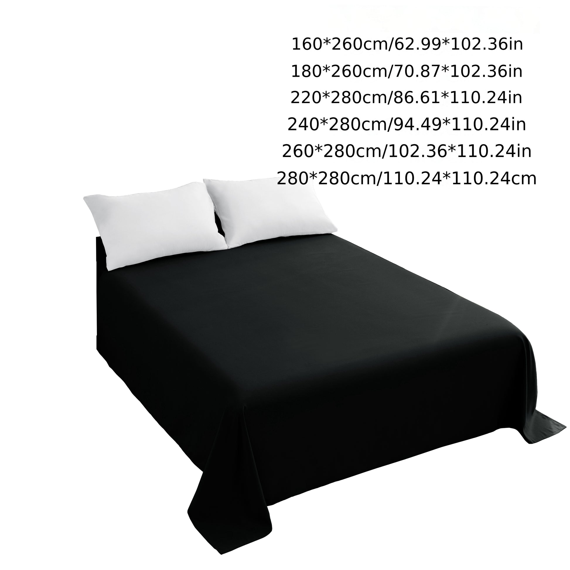 1pc Luxurious European Size Microfiber Bed Sheet - Soft, Comfortable, Solid Color, Multiple Sizes, Machine Washable, Brushed Fabric, 100% Microfiber, No Print, 80-85gsm Weight