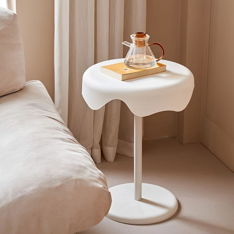 Table Basse Moderne en Plastique - Imperméable, Durable, Montage Facile, Style Contemporain pour Salon ou Chambre à Coucher, Zone d'Assise Confortable, Design de Table Minimaliste, Mobilier de Montage Rapide