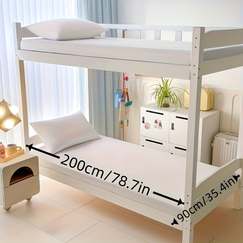 1pc Bed Sheets Soft and comfortable bedding, universal for all seasons, suitable for bedroom room bed sheets, only bed sheets 90cm*200cm\u002F35.4in*78.7in