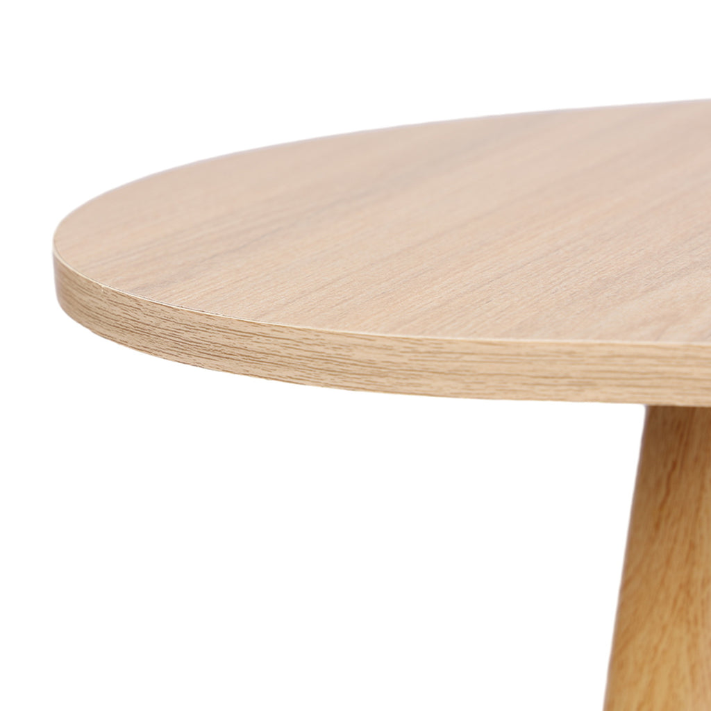 Petit Table À Café, Table À Thé Moderne Du Milieu Du Siècle, Centre de Salon Minimaliste Avec Table À Café En Forme de Mango